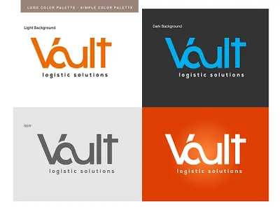 Concept: Vault - Logistic Firm Logo Design (Unused) best logo brand identity branding creative logistic logistics logo logo design logo folio