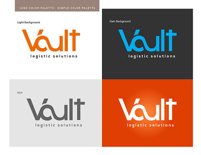 Concept: Vault - Logistic Firm Logo Design (Unused) best logo brand identity branding creative logistic logistics logo logo design logo folio