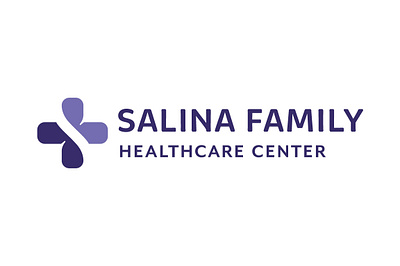 Salina Family Healthcare Center Logo branding healthcare logo