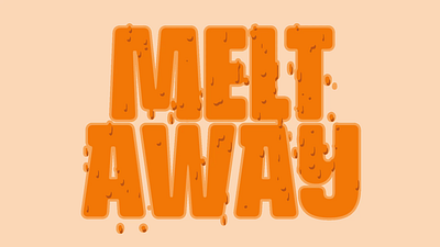 Melt Away Animation after effects animation email heat ice cream motion graphics summer