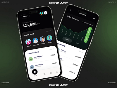Mobile Banking App animation app app design awe bank app banking app design finance finance app ios mobile app ui wallet app