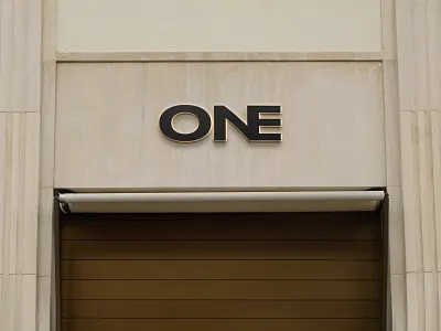 Concept : ONE - Logo Design ( Unused ) brand design branding creative logo design graphic design logo logofolio logos modern logo one vect plus