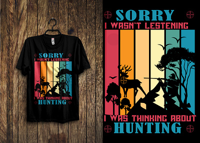 Hunting T shirt Design custom t shirt design graphic design hunter hunting hunting design hunting t shirt illustration retro t shirt t shirt design vintage vintage t shirt