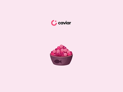 Caviar: Featured Video 3d animation branding caviar design graphic design illustration logo motion graphics new popular ui ux vector video web design website