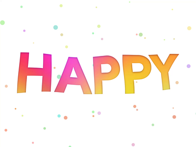 Happy Pride '23 2d after effects colorful happy happy pride lgbt lgbtq masks motion design motion graphics particles pride pride 2023 pride month queer rainbow splat text animation transition typography