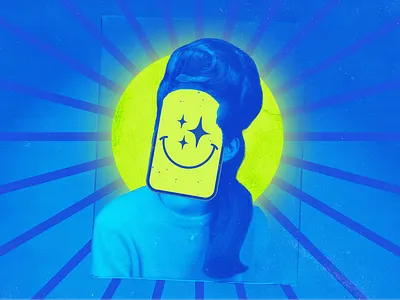 When should you redesign your website? blog blog hero bright phone photoshop portrait smile smiley woman