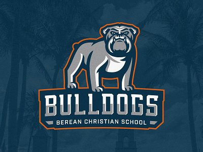 Official Berean Bulldogs Branding athletics bold brand identity branding bulldog clean custom type identity illustration logo modern school sports sports branding sports identity sports logo