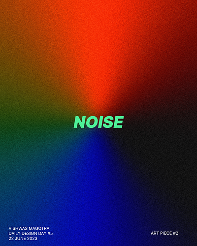 Noise art daily art daily design design designer graphic design graphic designer noise photoshop