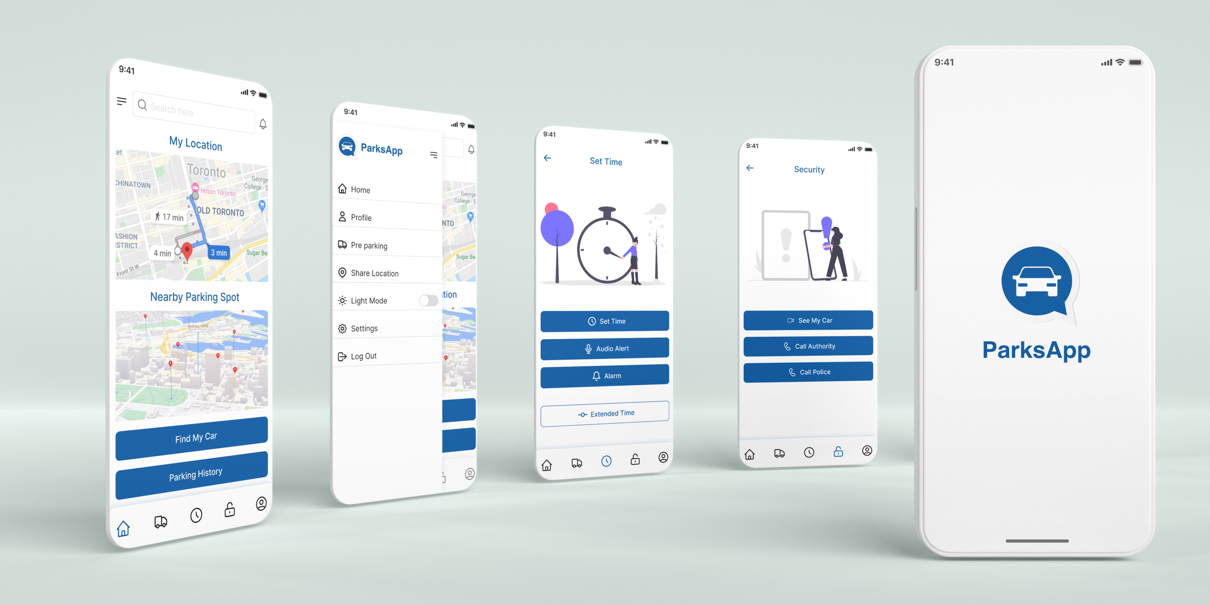 Car Parking Mobile Apps UI Design app design app ui ui ui design uiux