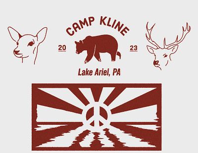 Logo Design for Summer Camp adobe illustrator adobe photoshop branding graphic design illustration logo vector