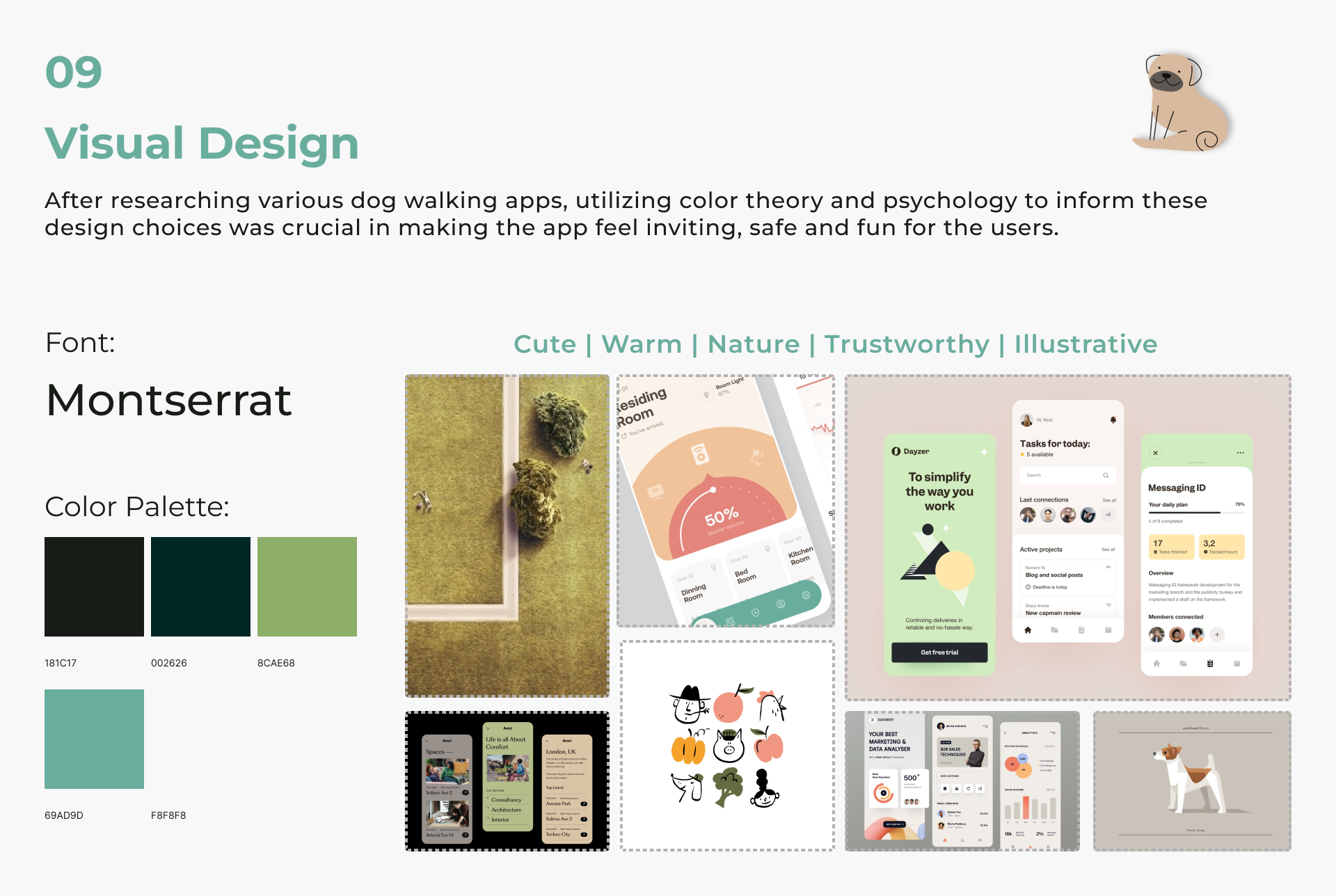 WALK Case Study Dog Walking & Pet Services App by Anna J Cook on