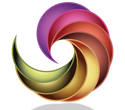 Spiral Logo-Gradient adobe gradient illustration illustration new logo logodesign spiral vector