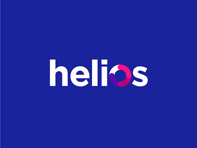 Helios Logo Design. brand branding business colorful design eyecatching flat font graphic design graphicsdesign logo logodesign logodesigner logofolio logotype multicolor o text typography vector