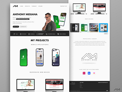 My Personal Portfolio - Web Design design portfolio ui ui designer ux ux designer uxui web design