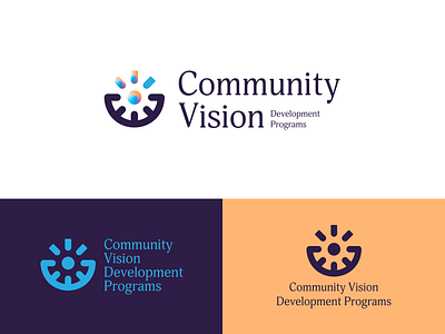 Community Vision Development Programs Logo Concept