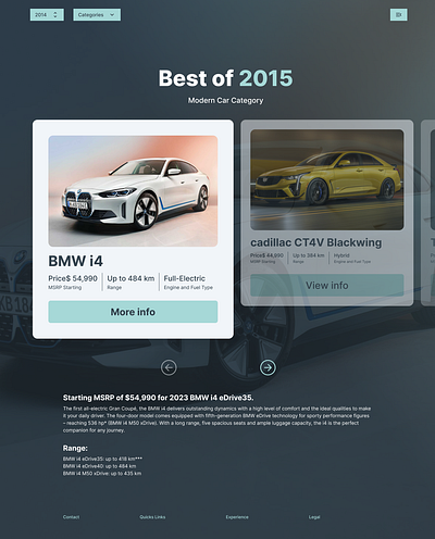 Best of 2015 (Daily UI Challenge Day 63) daily ui daily ui dailyui design ui uiux ux