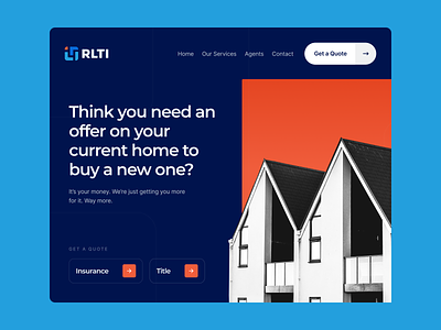 RLTI - Real Estate Website real estate real estate website ui ui design ux ux design website website design