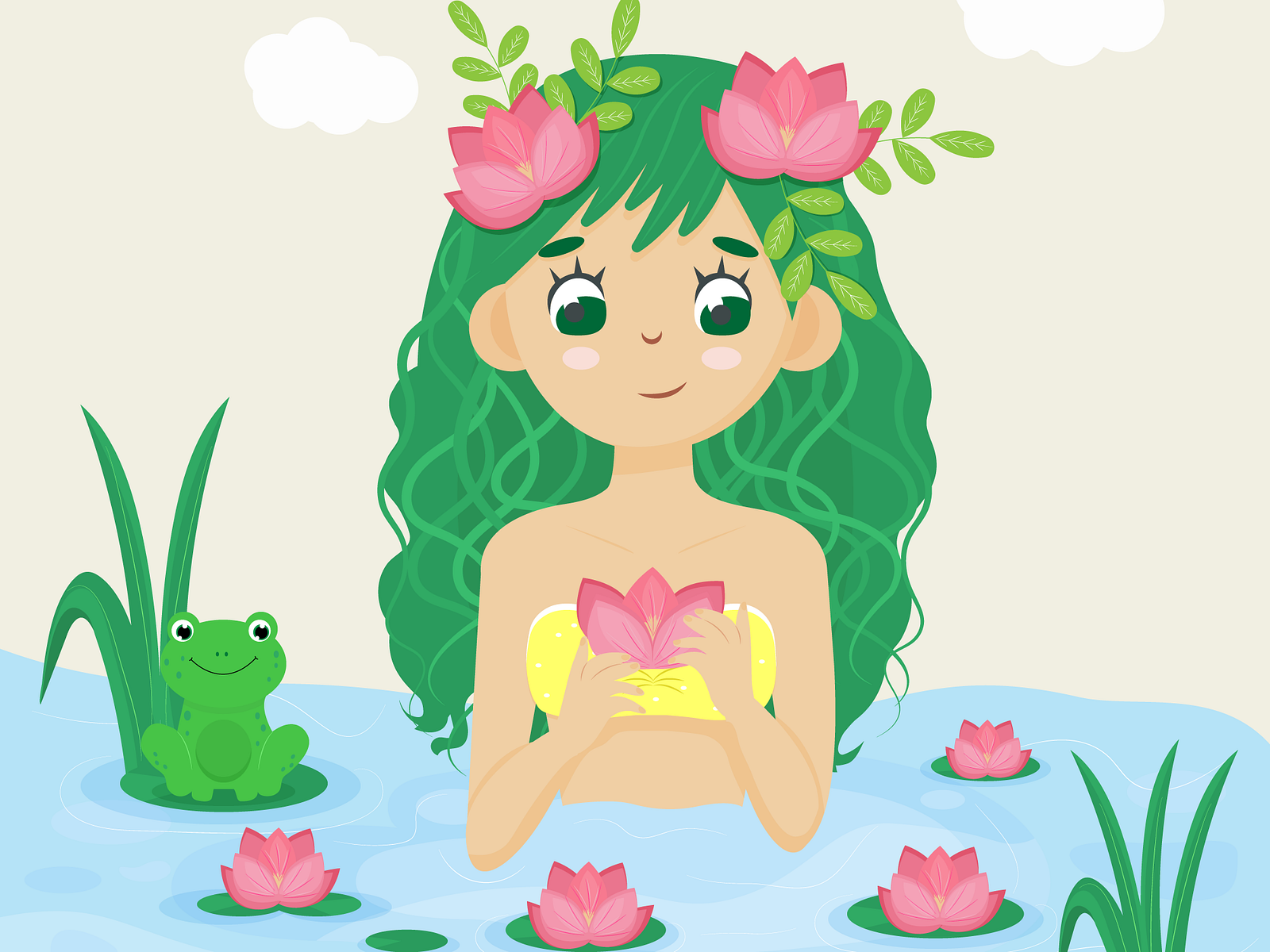 Nymph By Firuza Talipova On Dribbble