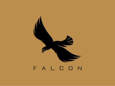 Falcon Logo agency bird logo branding colorful concept creative falcon logo fly flying industry logo for sale marketing modern multimedia strength strong ui ux wing