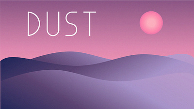 Dust adobe illustrator dust font illustration purple vector