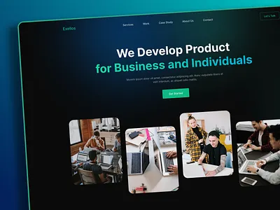 Agency landing page design creative agency creative agency ui creative design design development development agency digital agency illustration landing page marketing marketing agency software software agency trendy design ui ui ux design uidesign uiux uiux agency webdesign