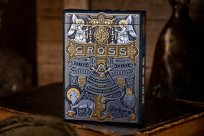 ⚜️The Cross Playing Cards (Now available)⚜️ illustration illustrator packaging packaging design peter voth design playing cards