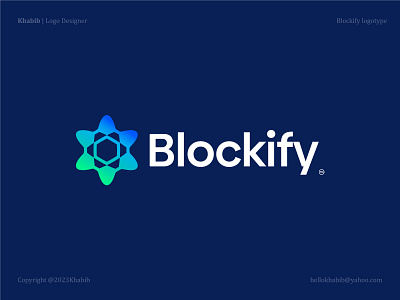 Blockify | Blockchain | cube | defi logo abstract ai blockchain branding coin cube defi design exchange finance fintech gradients icon identity logo logo designer mark saas token wallet