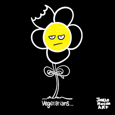 Funny vegetarian Shirt: Vegetarians... vegans