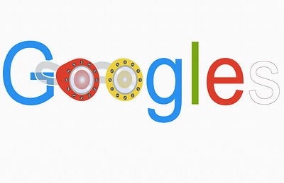 Google(s) Logo Wordplay brand branding comical design funny goggles google humor illustration logo logos popular satire satirical search engine titan wordplay