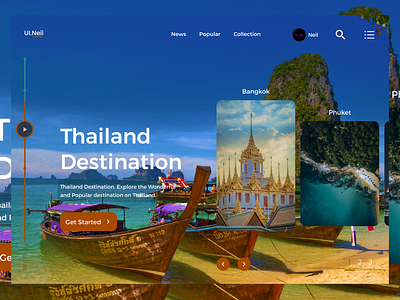 Thailand Web Design app appdesign bangkok branding design illustration landing page logo phuket thai thailand thailand web design ui uidesign ux uxdesign web web design website website design