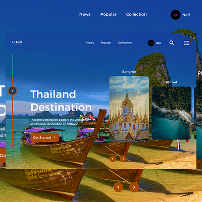 Thailand Web Design app appdesign bangkok branding design illustration landing page logo phuket thai thailand thailand web design ui uidesign ux uxdesign web web design website website design