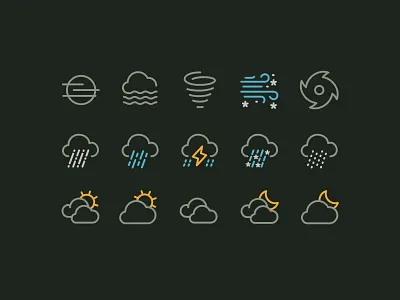 Weather icons alltrails icons weather