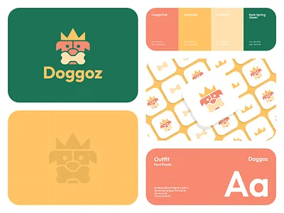 Doggoz Logo Concept brand branding design graphic design illustration logo motion graphics ui ux vector