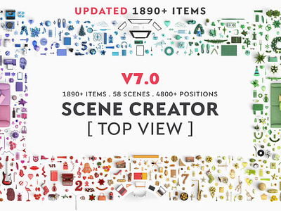 Scene creator [Top view] tablet