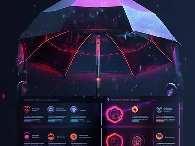 【申焯栢ai設計作品】Futuristic Website UI deesign v2 ai ai art design midjourney 申焯栢