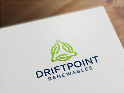 Driftpoint Renewables Logo Design branding design graphic design logo typography vector