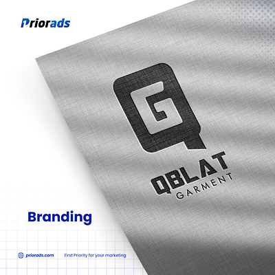 Branding Qblat Garment 3d branding design fashion feed design graphic design illustration instagram logo ui ux vector