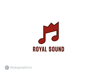 Royal Sound logo design artwork branding combination design graphic design kinglogo logo logodesign logotype minimalist modern music musiclogo simplelogo sound vector