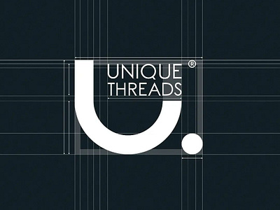 Unique Threads - Cloth Branding abstract logo brand identity branding cloth brand cloth branding creative branding design for sale unused buy iconic logo logo design logofolio mark minimal minimal logo minimalist monogram pixs studio startup unique threads