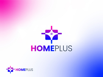 Home Plus logo design abstract logo brand brand identity branding business logo design home logo homeplus icon identity logo logo mark logodesign logomaker logos logotype maker minimalist logo plus logo vector