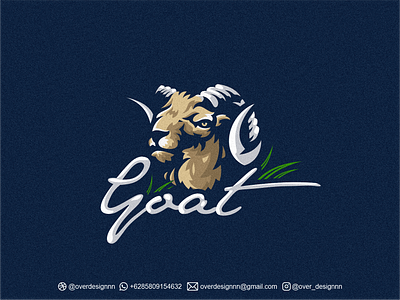 Goat Logo design branding design goat logo graphic design identity illustration logo logos mark tshirt vector