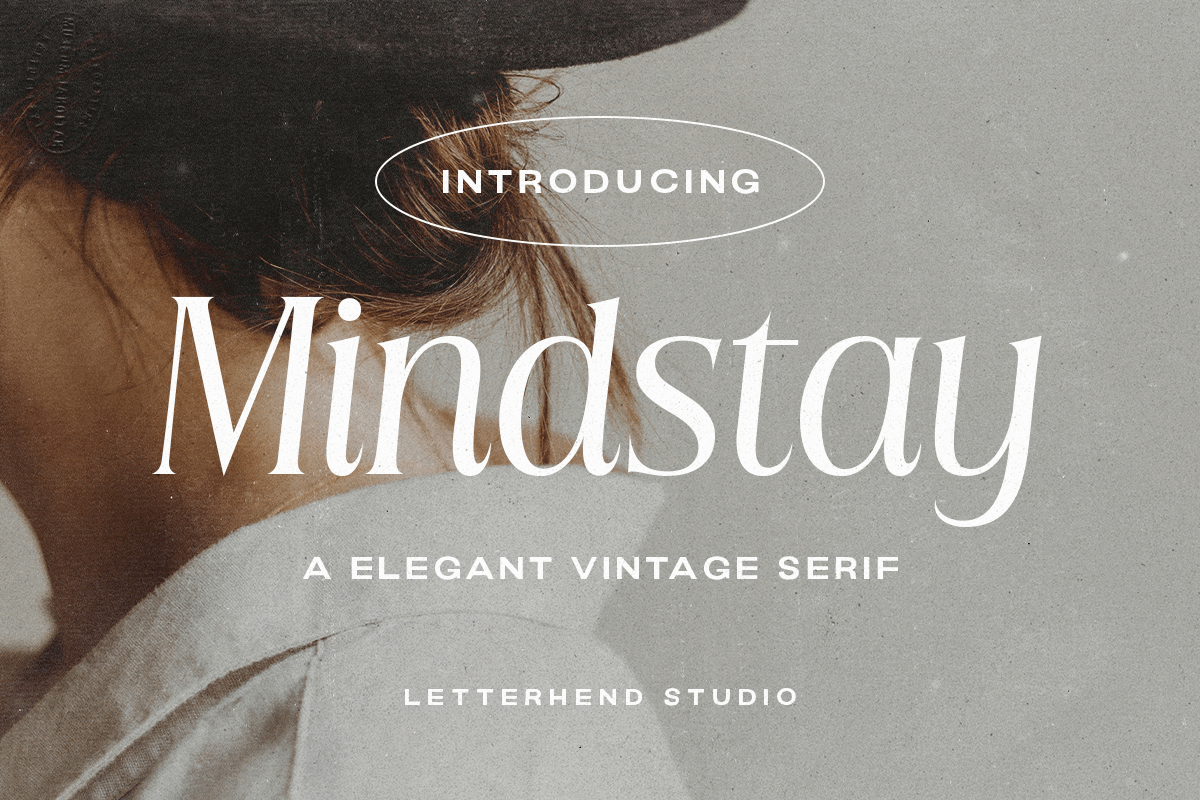 Mindstay - Elegant Vintage Serif freebies stylish