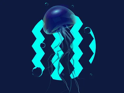 Jelly Noir illustration vector