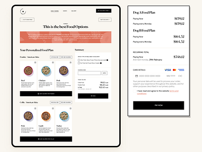 Clean Bowl Club — Checkout Screens checkout clean daily inspiration daily ui design minimal responsive typography ui web web design website