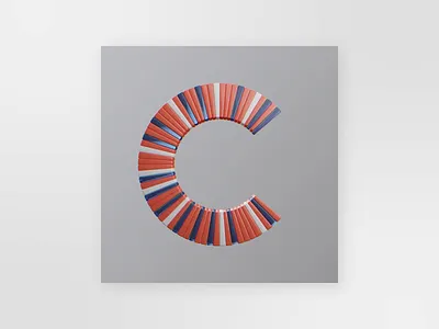 36 Days of Type / C aftereffects animation blender3d motion graphics