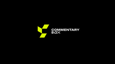 Commentary Box app branding design graphic design logo typography ui ux vector