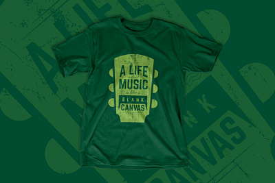 Typography T-Shirt │ Music Lover Tee Design expressive typography