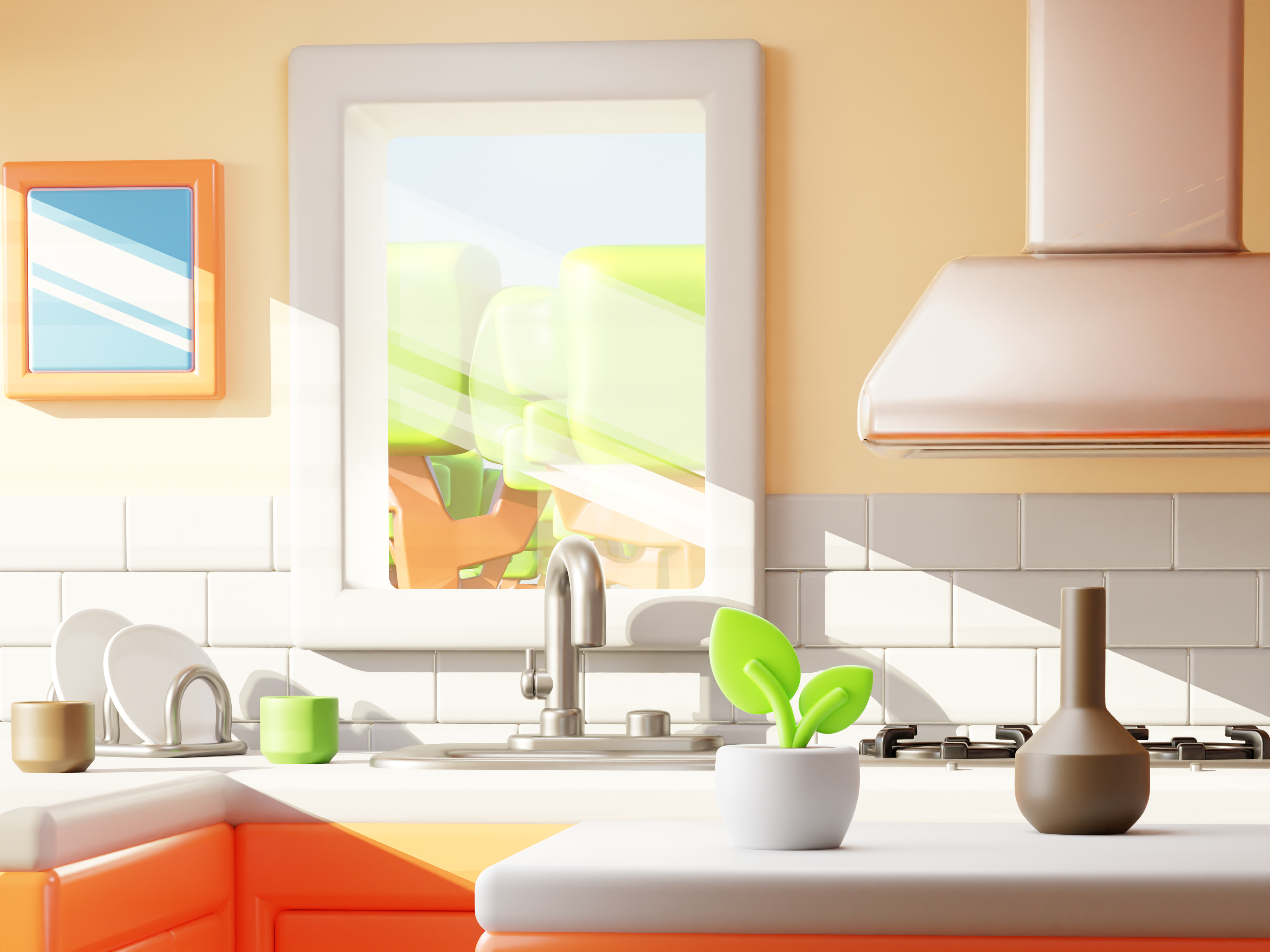 3D Furniture Icons 3d 3d icon 3d illustration 3d modelling architecture bathroom bathtub chair decoration design element furniture home house icon illustration interior room sink toilet