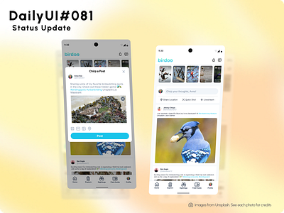 Daily UI Challenge #081 || Status Update branding dailyui design graphic design iillustration illustration logo ui vector web design