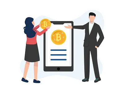 Creative Bitcoin Investment Illustration. bitcoin bitcoinart bitcoininvestment creative cryptocurrencyart cryptocurrencyinvestment cryptodesign financeinfographics illustration illustrations investment investmentconcept investmentstrategy vector